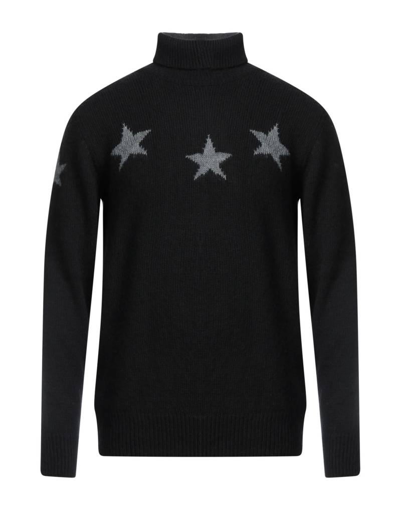 MACCHIA J Rollkragenpullover Herren Schwarz von MACCHIA J