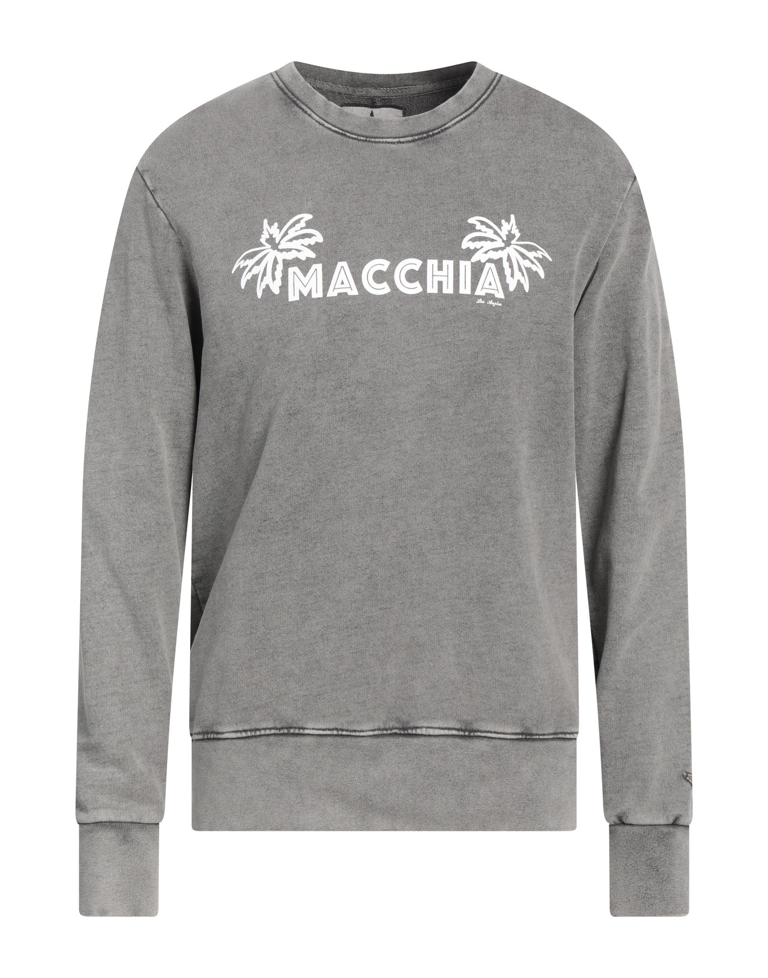 MACCHIA J Sweatshirt Herren Grau von MACCHIA J