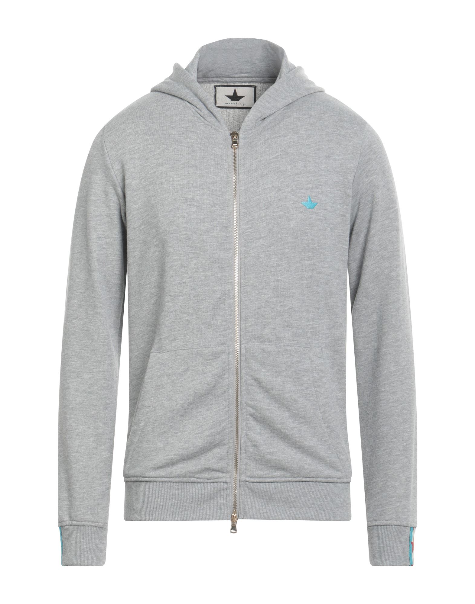 MACCHIA J Sweatshirt Herren Hellgrau von MACCHIA J