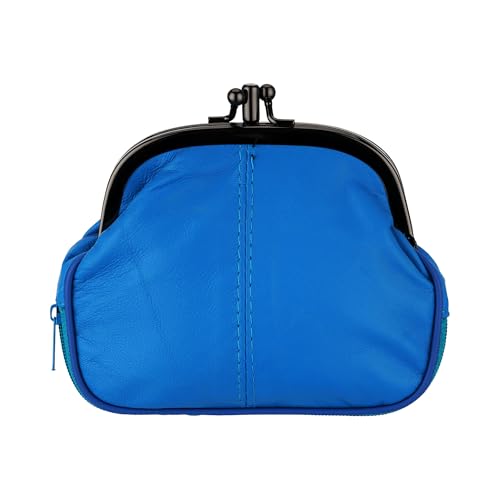 MACEMARO TRADING DAMENBÖRSE LEDER (Blau) von MACEMARO TRADING