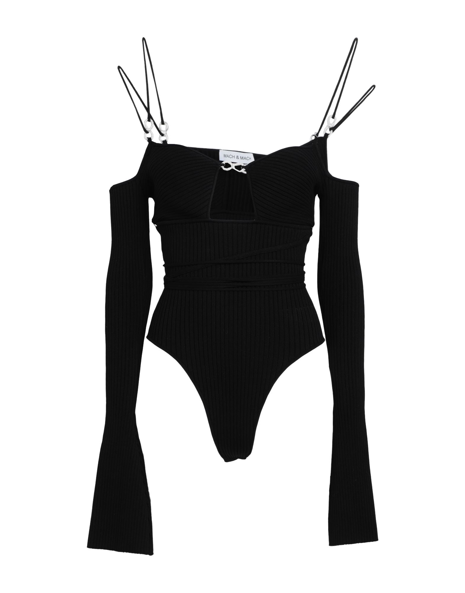 MACH & MACH Bodysuit Damen Schwarz von MACH & MACH