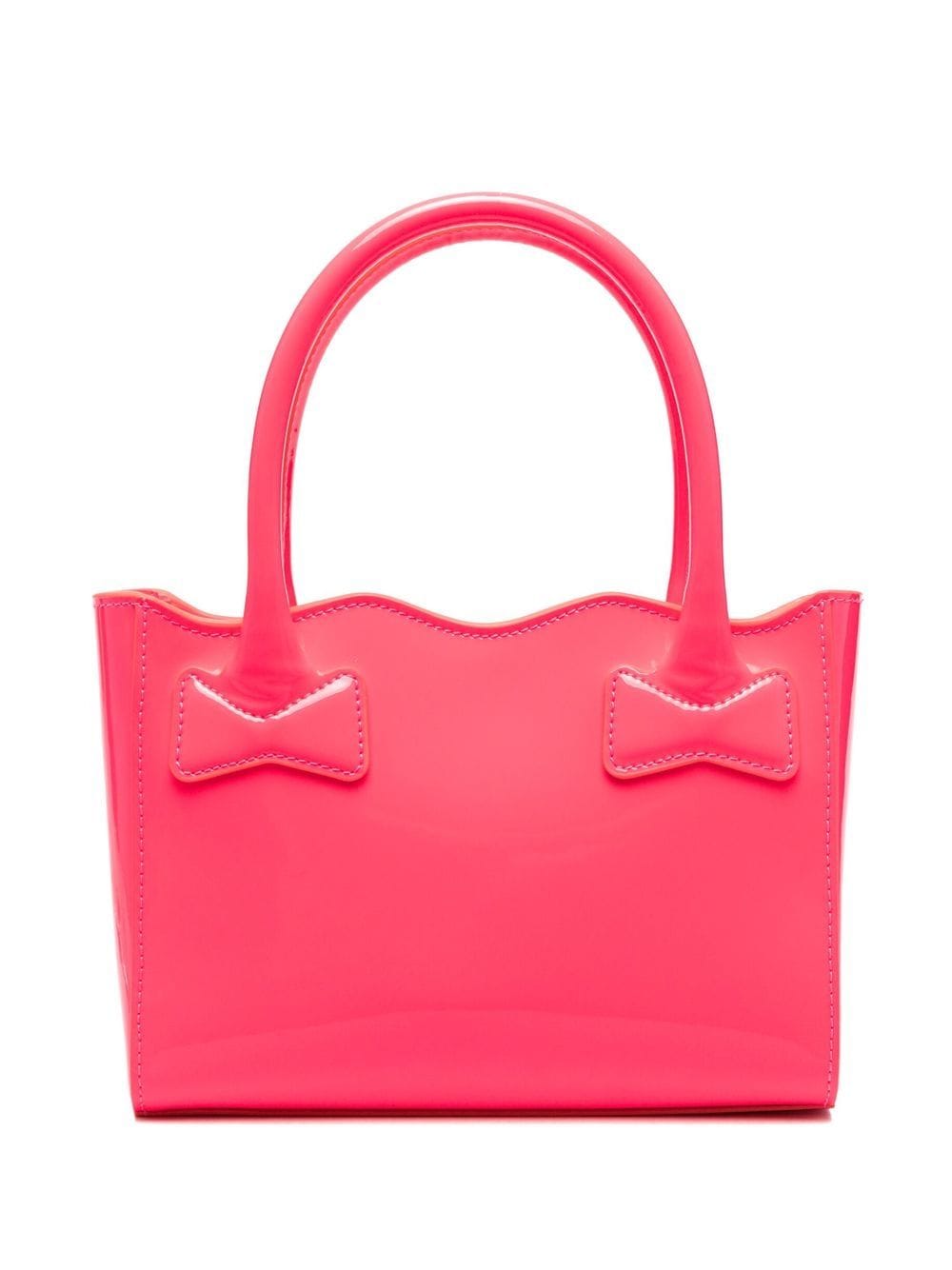 MACH & MACH Handtasche mit Wellenkanten - Rosa von MACH & MACH