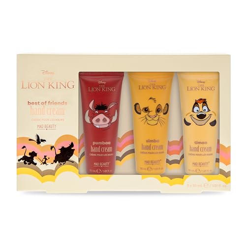 Disney König der Löwen Handcreme, 3er Pack (3 x 60 ml) von MAD Beauty