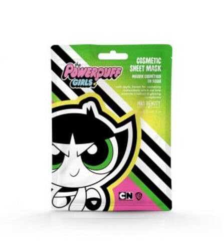 Powerpuff Girls Cosmetic Sheet Mask - Buttercup von MAD Beauty