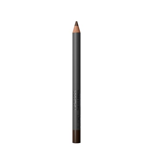 MÁDARA Eye Pencil 1g (Brown) - Lang haltend, cremig, leicht zu verblenden – mit Rizinus- & Sonnenblumenöl – ohne Duftstoffe, augenärztlich getestet von MÁDARA