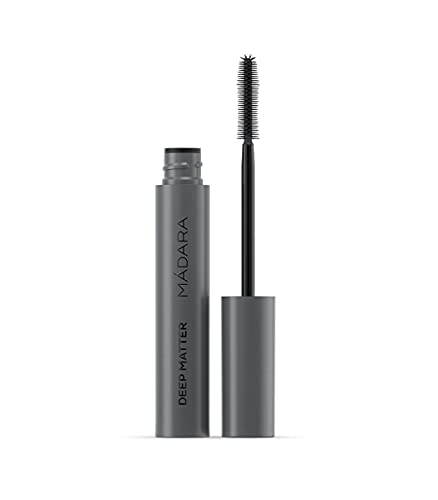 MÁDARA Organic Skincare | Deep Matter Bold Volume Mascara - 8 ml, Volumen und definiert, Aufbaubare Formel, Mit rein natürlichen Pigmenten, Vegan, Ecocert-zertifiziert, Recycelbare Verpackung. von MÁDARA
