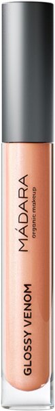 MÁDARA Organic Skincare Glossy Venom Hydrating Lip Gloss 74 Nude Coral 4 ml von MÁDARA