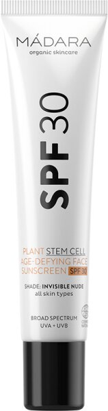 MÁDARA Organic Skincare Plant Stem Cell Age-Defying Face Sunscreen SPF30 40 ml MÁDARA Organic Skincare Plant Stem Cell Age-Defying Face Sunscreen SPF30 40 ml von MÁDARA