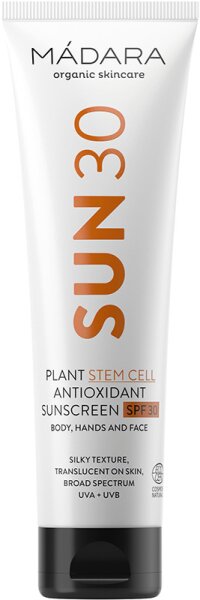 MÁDARA Organic Skincare Plant Stem Cell Antioxidant Body Sunscreen SPF30 100 ml von MÁDARA