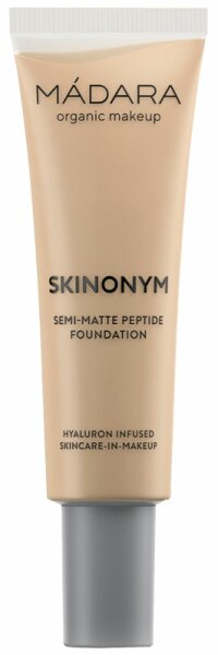 MÁDARA SKINONYM Semi-Matte Peptide Foundation 30 ml #35 True Beige von MÁDARA