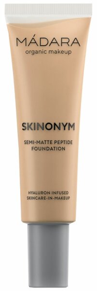 MÁDARA SKINONYM Semi-Matte Peptide Foundation 30 ml #40 Sand von MÁDARA