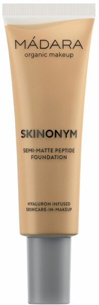 MÁDARA SKINONYM Semi-Matte Peptide Foundation 30 ml #50 Golden Sand von MÁDARA