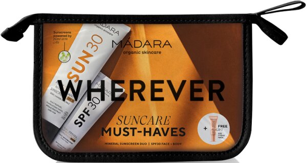 MÁDARA WHEREVER Suncare Must-Haves Set von MÁDARA