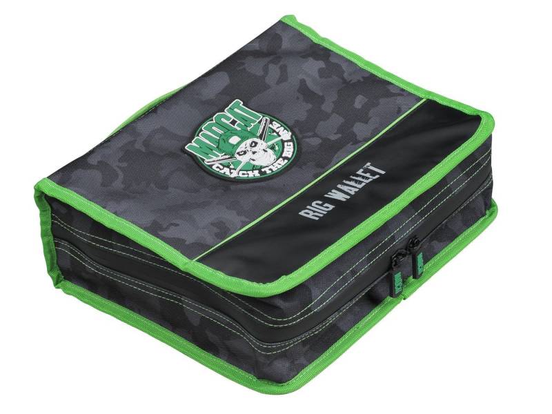 MADCAT Angelrollentasche Madcat Rig Wallet 28x23x10cm 8 Folders - Angeltasche für Rigs von MADCAT