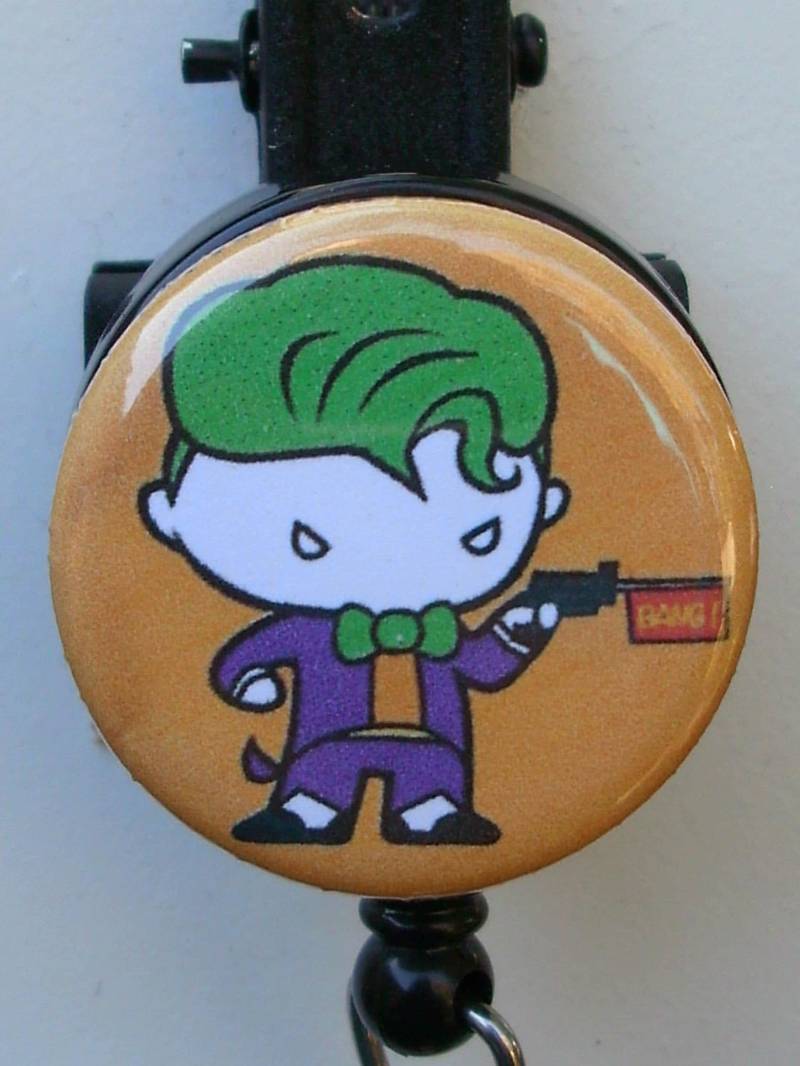 Dc Chibi/Pop/Funko "Joker" Abzeichen Reel von MADCreationsShop