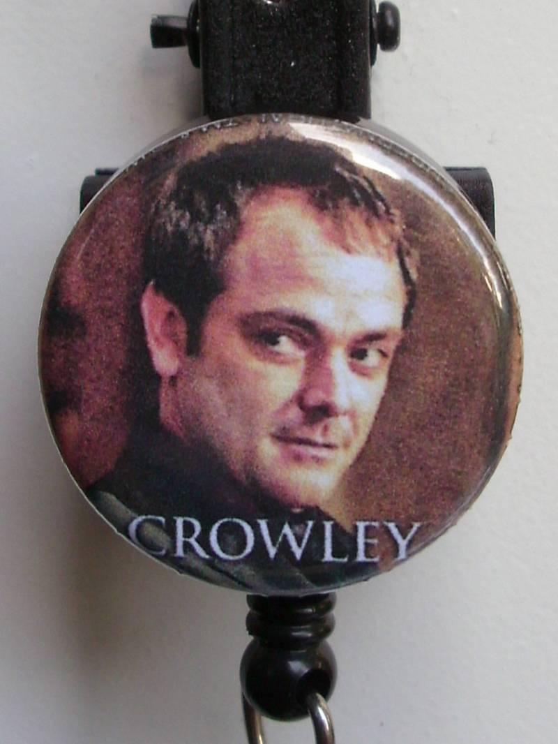 Übernatürliche "Crowley" Abzeichen Reel von MADCreationsShop