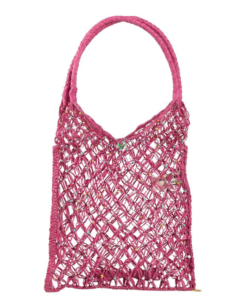 MADE FOR A WOMAN Schultertasche Damen Fuchsia von MADE FOR A WOMAN