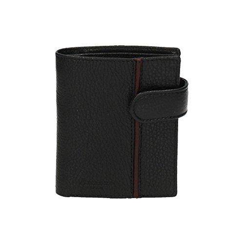 MADE IN SPAIN S454 Geldbörse aus Leder für Herren, Geldbörsen, Schwarz , Talla única, Handtaschen von MADE IN SPAIN