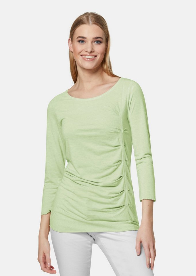 MADELEINE 3/4-Arm-Shirt Shirt mit 3/4-Ärmeln und U-Boot-Ausschnitt von MADELEINE