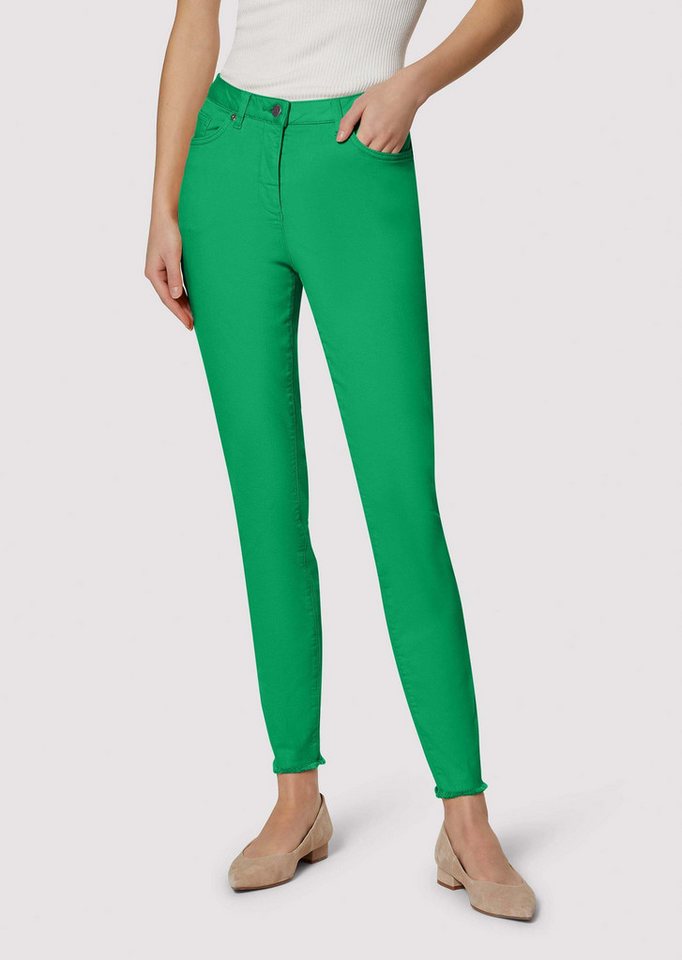 MADELEINE Gerade Jeans Jeans mit feinem Fransensaum von MADELEINE