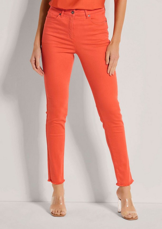 MADELEINE Gerade Jeans Jeans mit feinem Fransensaum MADELEINE Gerade Jeans Jeans mit feinem Fransensaum von MADELEINE