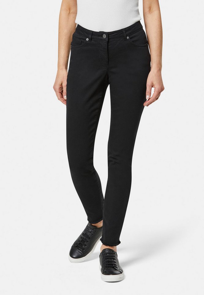 MADELEINE Gerade Jeans Jeans mit feinem Fransensaum von MADELEINE