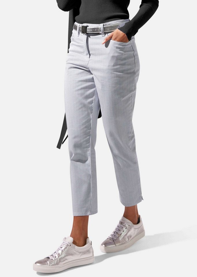 MADELEINE Gerade Jeans Fein gestreifte Jeans von MADELEINE