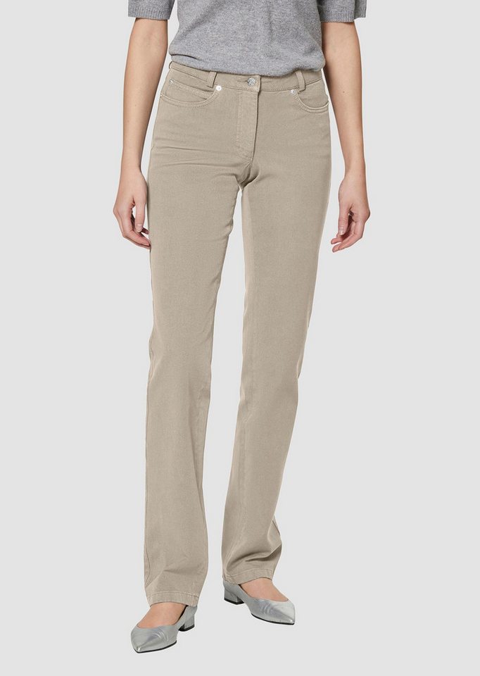 MADELEINE Gerade Jeans M-Jeans in gerader Form mit Logo-Stickerei MADELEINE Gerade Jeans M-Jeans in gerader Form mit Logo-Stickerei von MADELEINE