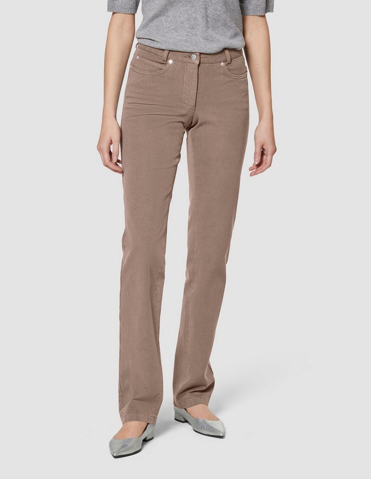 MADELEINE Gerade Jeans M-Jeans in gerader Form mit Logo-Stickerei von MADELEINE