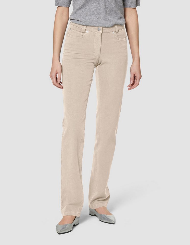 MADELEINE Gerade Jeans M-Jeans in gerader Form mit Logo-Stickerei von MADELEINE
