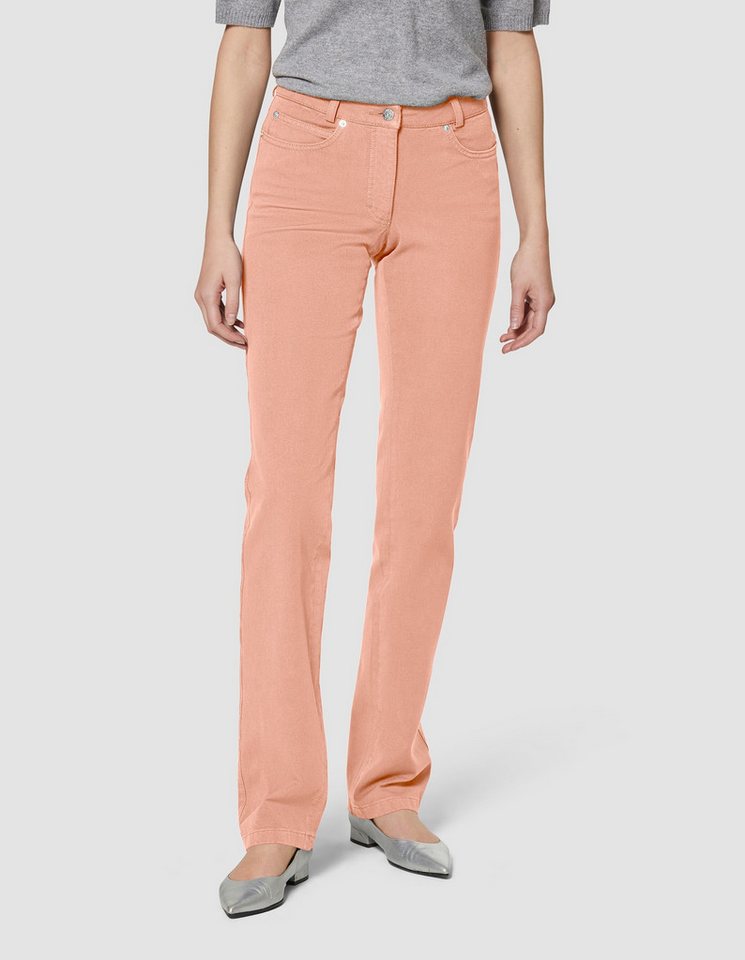 MADELEINE Gerade Jeans M-Jeans in gerader Form mit Logo-Stickerei von MADELEINE
