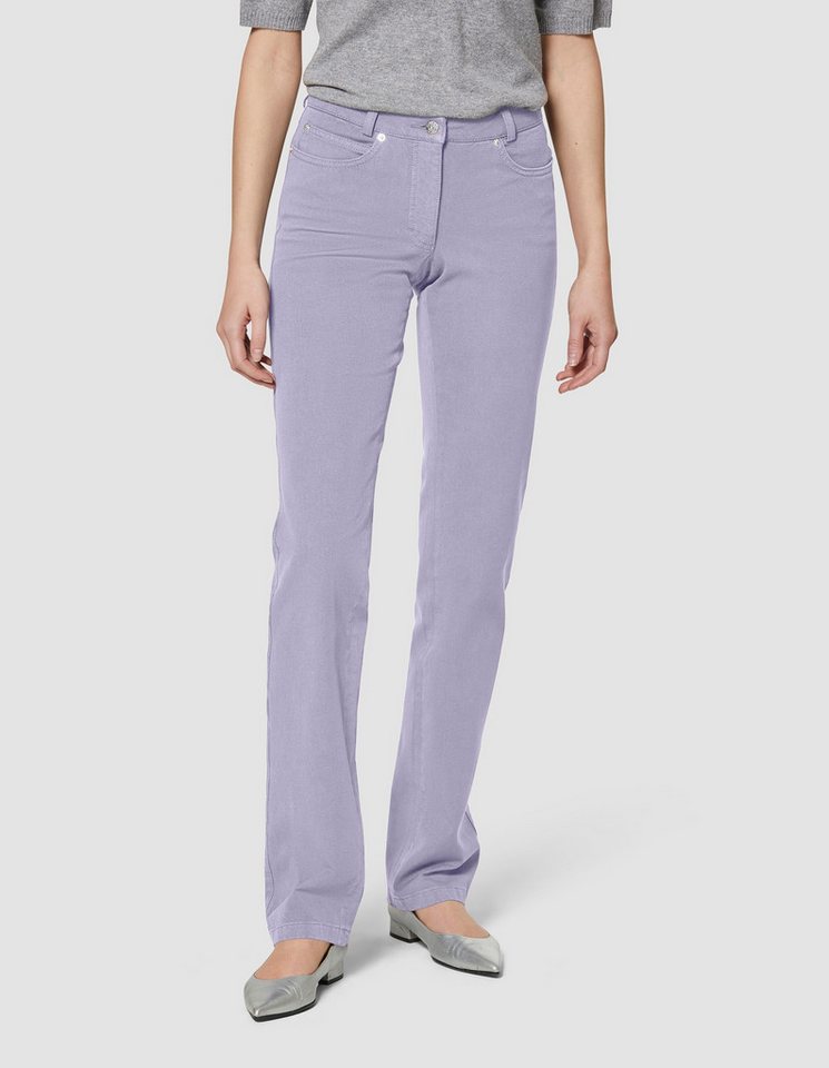 MADELEINE Gerade Jeans M-Jeans in gerader Form mit Logo-Stickerei von MADELEINE