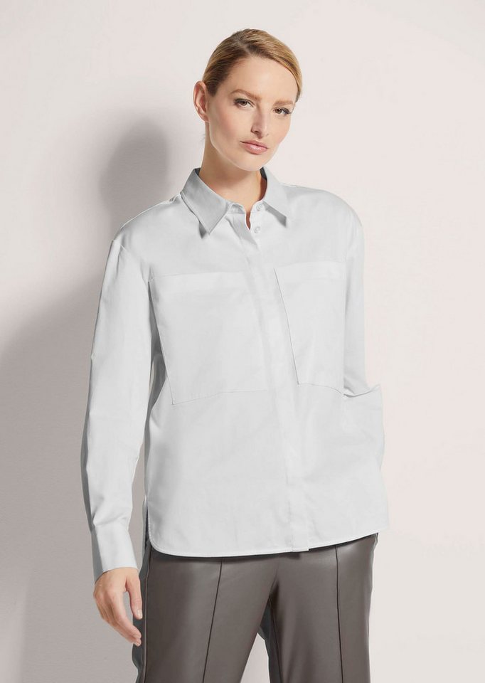 MADELEINE Hemdbluse Lange Oversize-Bluse von MADELEINE
