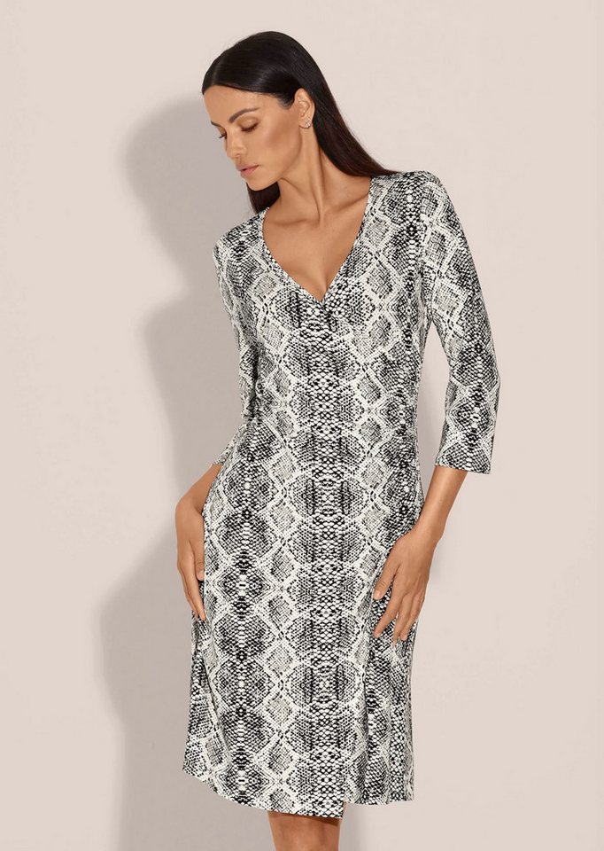 MADELEINE Jerseykleid Jersey-Kleid mit Unikat-Print von MADELEINE