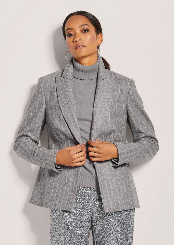 MADELEINE Kurzblazer Trendstarker Nadelstreifen-Blazer von MADELEINE