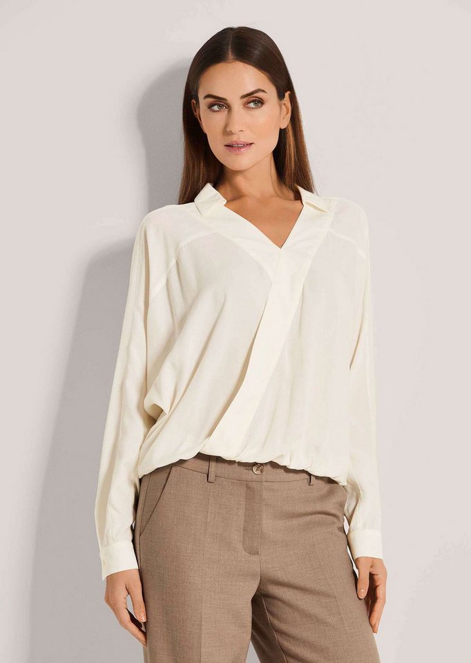 MADELEINE Langarmbluse Bluse im Wickel-Look von MADELEINE