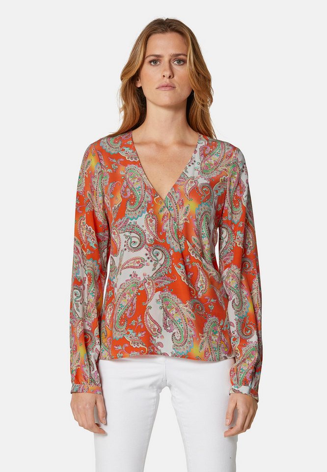 MADELEINE Langarmbluse Bluse mit Paisleymuster von MADELEINE