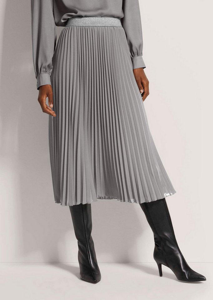 MADELEINE Maxirock Eleganter Faltenrock in Midilänge von MADELEINE
