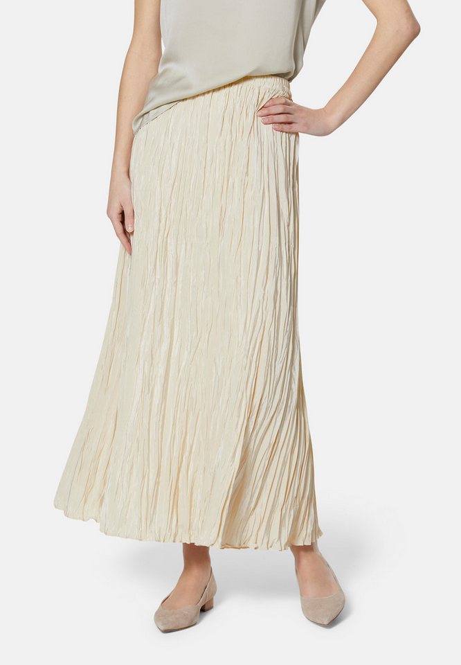 MADELEINE Maxirock Langer Rock aus Crash-Plissee von MADELEINE