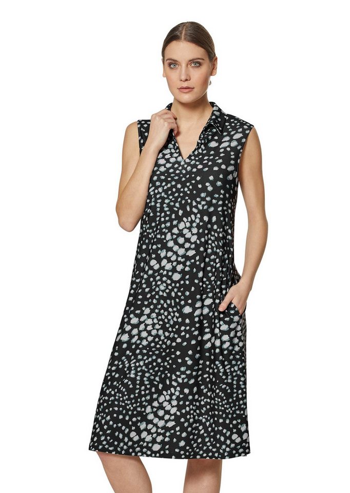 MADELEINE Midikleid Ärmelloses Kleid mit Hemdkragen von MADELEINE