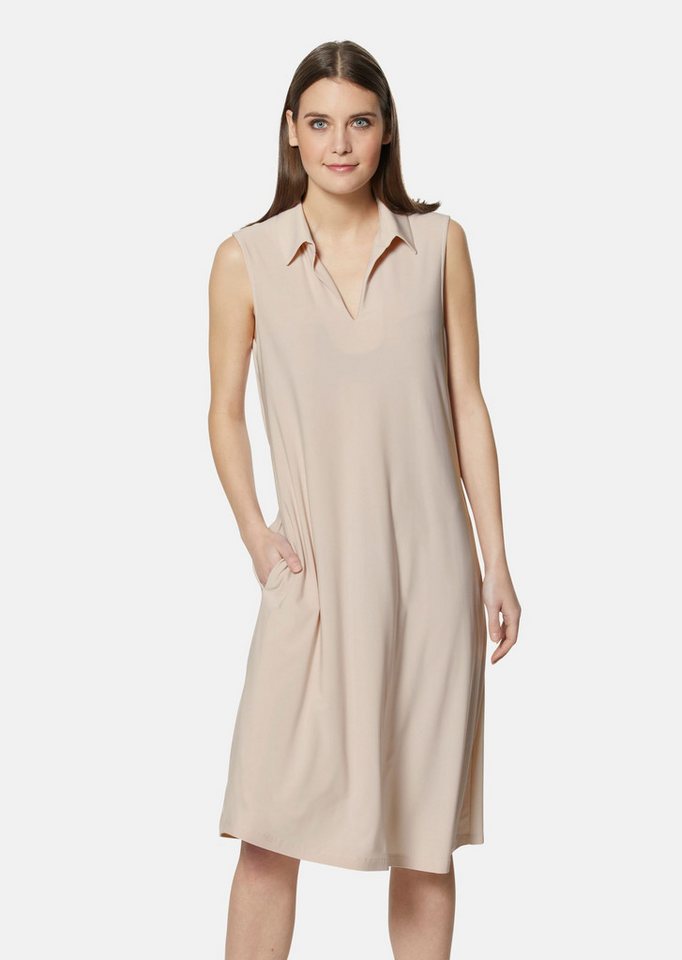 MADELEINE Midikleid Ärmelloses Kleid mit Hemdkragen von MADELEINE