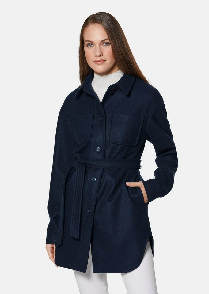 MADELEINE Outdoorjacke Hemdjacke mit Bindegürtel MADELEINE Outdoorjacke Hemdjacke mit Bindegürtel von MADELEINE