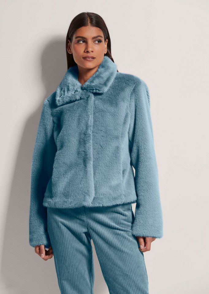 MADELEINE Outdoorjacke Kurzjacke aus Webpelz von MADELEINE