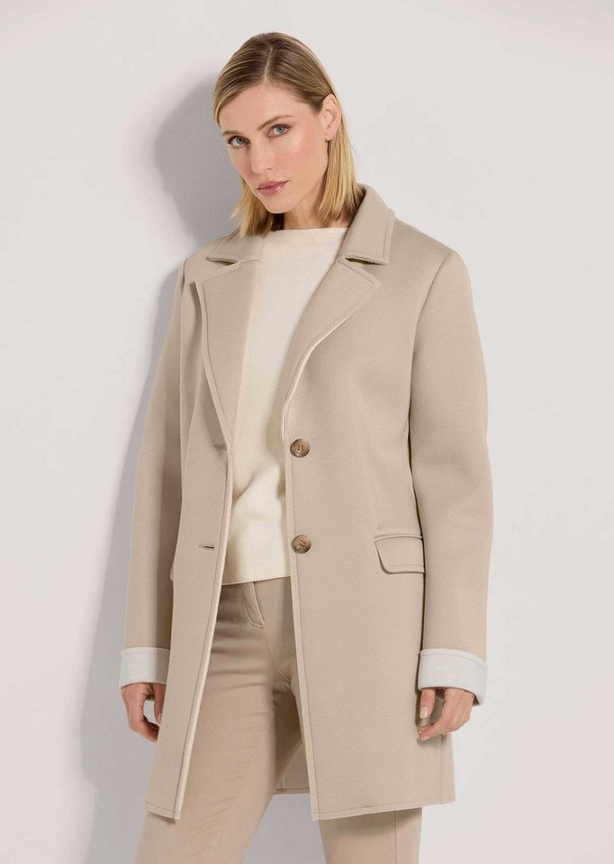 MADELEINE Outdoorjacke Longjacke aus zweilagigem Jersey von MADELEINE