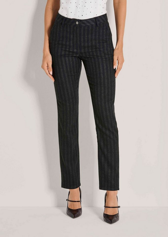 MADELEINE Stoffhose Flanellhose mit schmaler Beinform MADELEINE Stoffhose Flanellhose mit schmaler Beinform von MADELEINE
