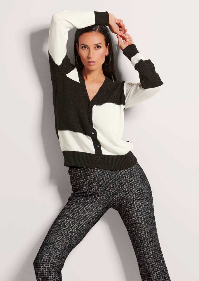 MADELEINE Strickjacke Strickjacke im Patch-Look von MADELEINE