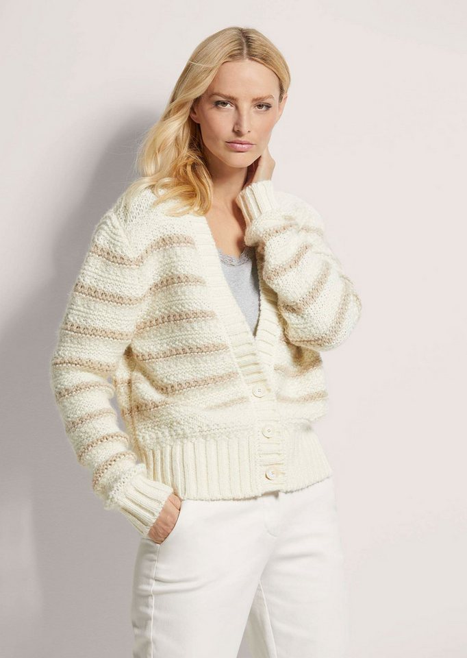 MADELEINE Strickjacke Strickjacke in farbharmonischen Streifen von MADELEINE