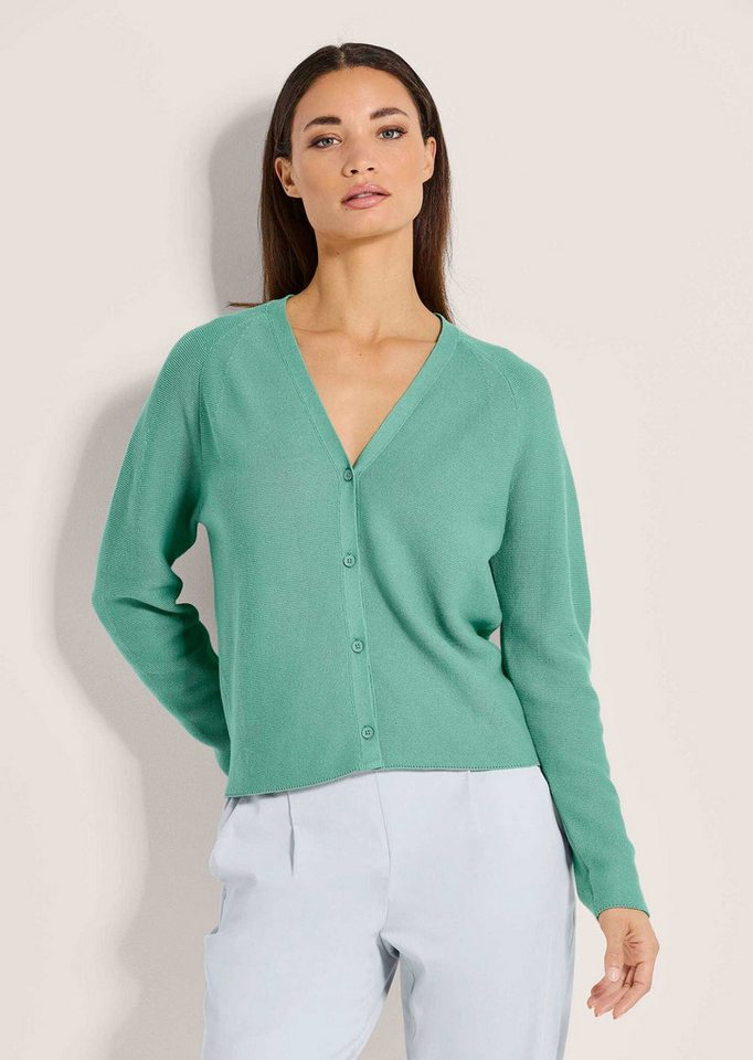 MADELEINE Strickjacke Strickjacke mit V-Ausschnitt MADELEINE Strickjacke Strickjacke mit V-Ausschnitt von MADELEINE