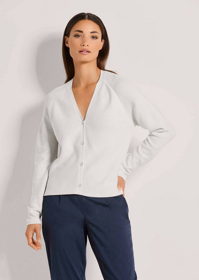 MADELEINE Strickjacke Strickjacke mit V-Ausschnitt von MADELEINE