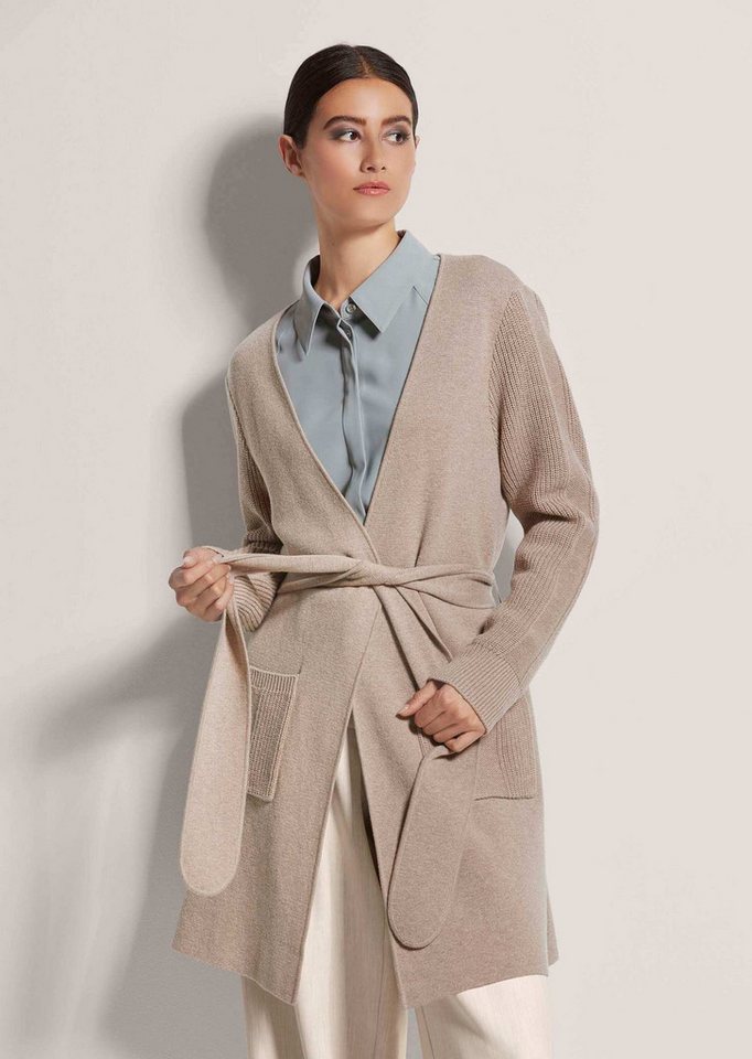 MADELEINE Strickjacke Lange Strickjacke von MADELEINE